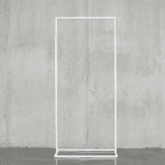 stojak na tablicę powitalną biały